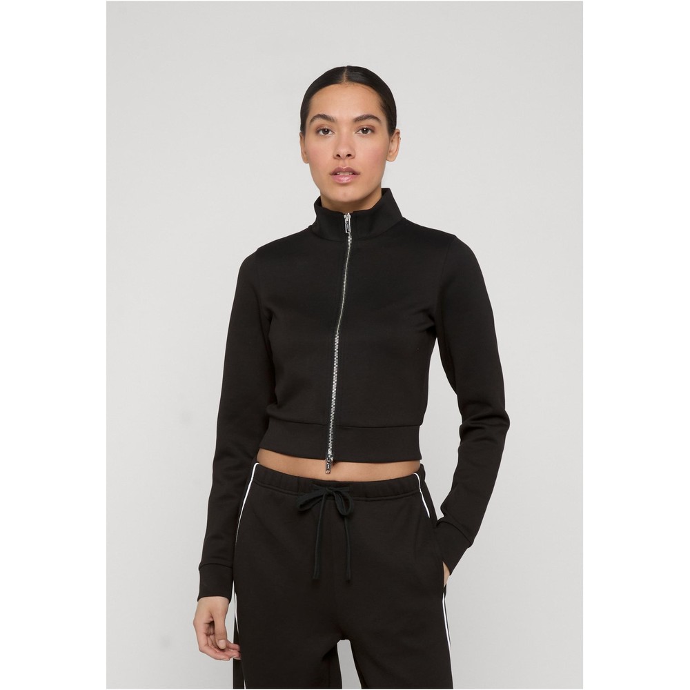 Urban Classics - Slim Fit Scuba Track jacket - Black